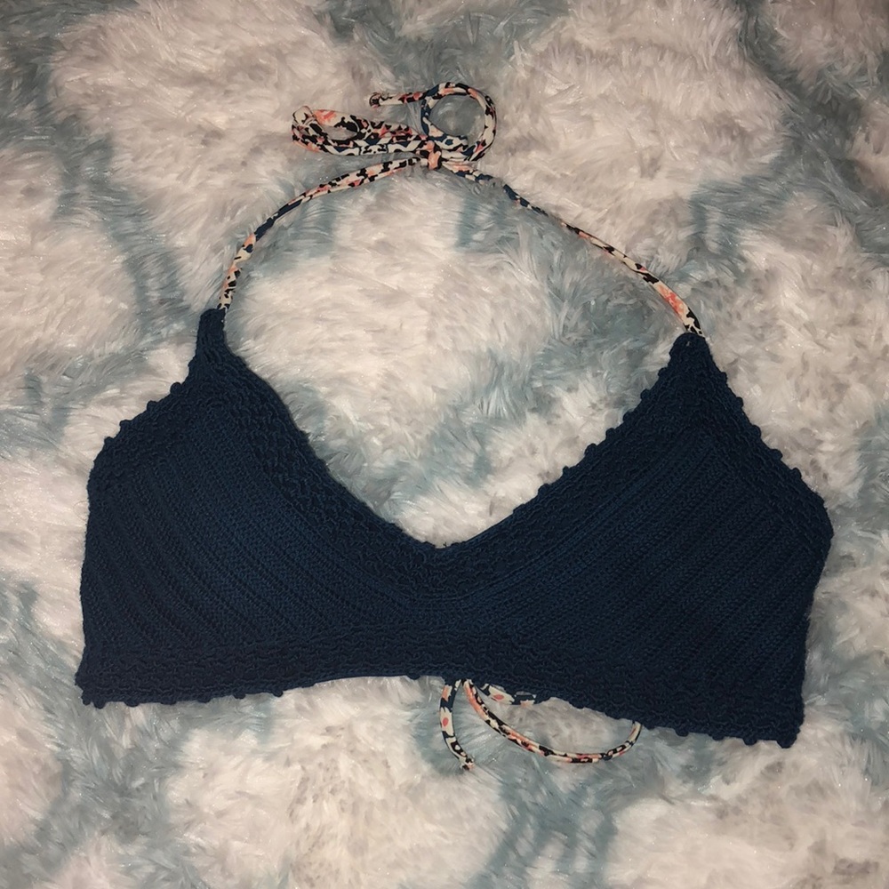 Lace bathing suit top